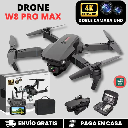 NUEVO DRONE  W8 PRO MAX 2025 CON INTELIGENCIA ARTIFICIAL - REGALO