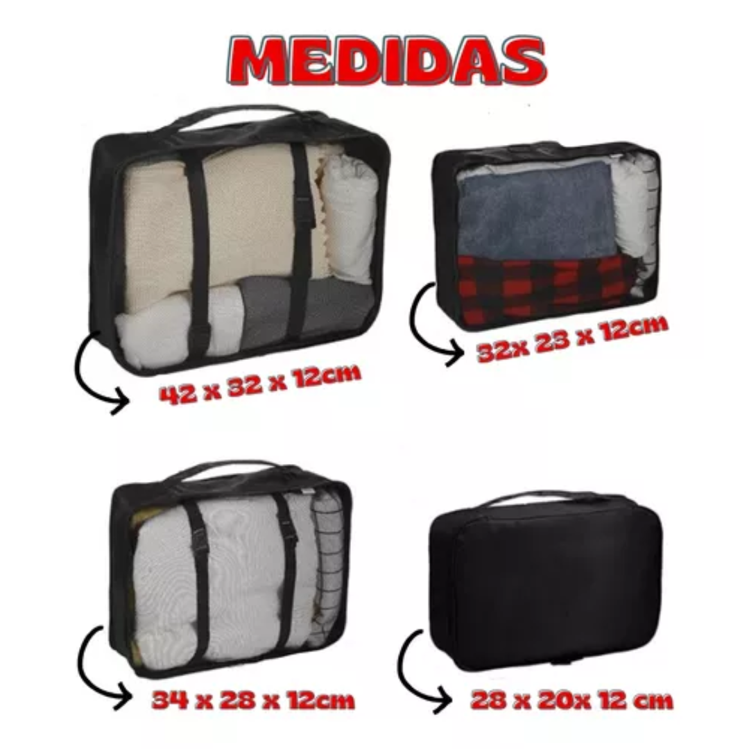 Organizador De Maletas 8 Piezas