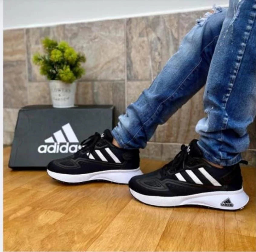 Tenis Adidas 2K Negro Blanco Caballero