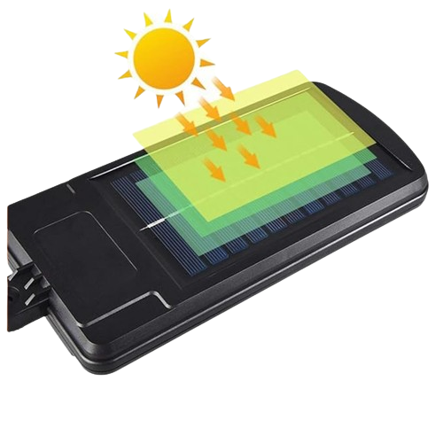 LAMPARA PANEL SOLAR CON SENSOR