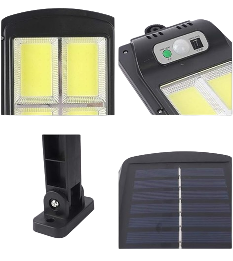 LAMPARA PANEL SOLAR CON SENSOR